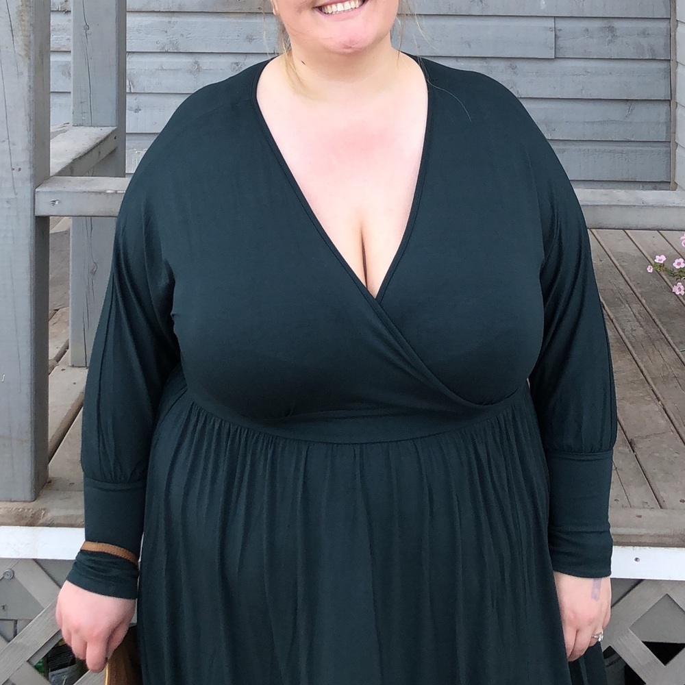 Forest Green Maxi Dress